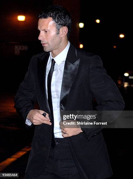 Ryan Giggs attends the Manchester United annual gala dinner - United For UNICEF at Old Trafford on November 29, 2009 in Manchester, England.