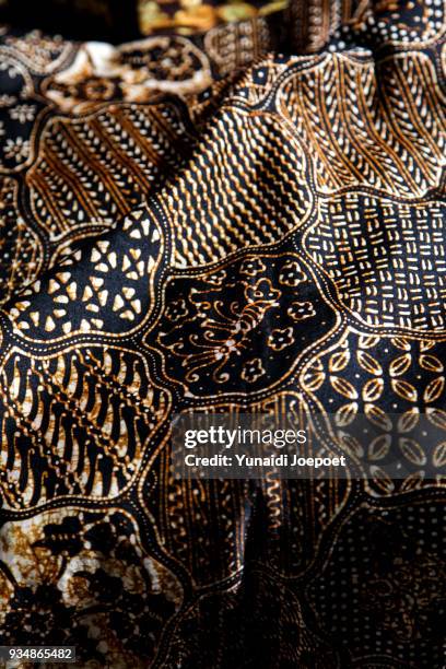 batik pacitan handwriting, east java, indonesia - batik painting stock pictures, royalty-free photos & images