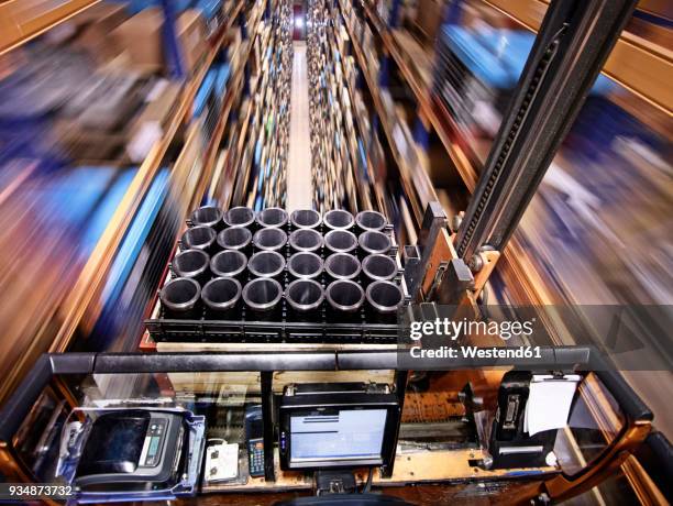 high rack vehicle in motion - rushes plant stock pictures, royalty-free photos & images