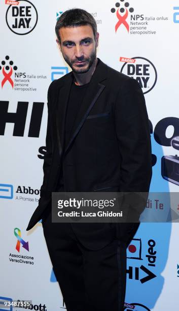 Daniele Liotti attends the 2009 HIVideo spot award at Alcatraz on November 29, 2009 in Milan, Italy.