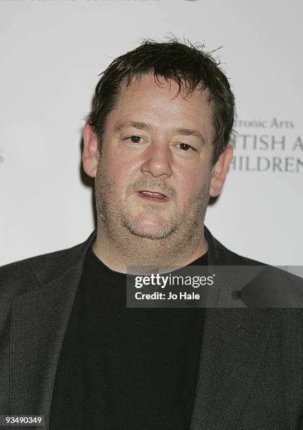 Johnny Vegas arrives at the 'EA British Academy Children's Awards 2009' at The London Hilton on November 29, 2009 in London, England.