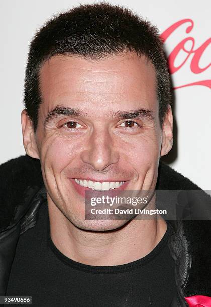 Actor Antonio Sabato Jr. Arrives for the 2009 Hollywood Christmas Parade at The Roosevelt Hotel on November 29, 2009 in Hollywood, California.