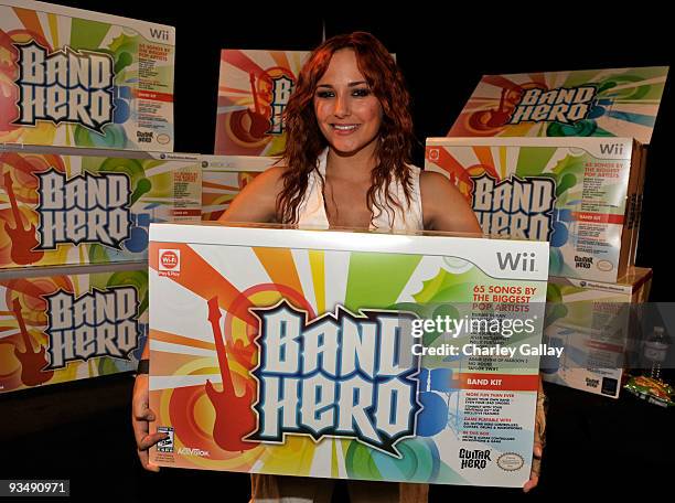 Actress Briana Evigan attends the Dizzy Feet Foundation's Inaugural Celebration of Dance at The Kodak Theater on November 29, 2009 in Hollywood,...