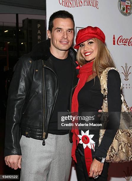 Actor Antonio Sabato Jr. Attends the 2009 Hollywood Christmas Parade on November 29, 2009 in Hollywood, California.