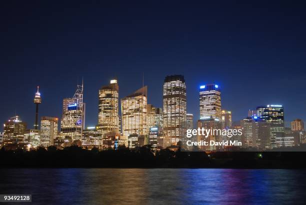 sydney skyline - サーキュラーキー ストックフォトと画像