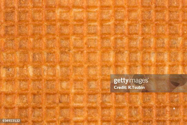 dutch waffle closeup - waffle texture fotografías e imágenes de stock
