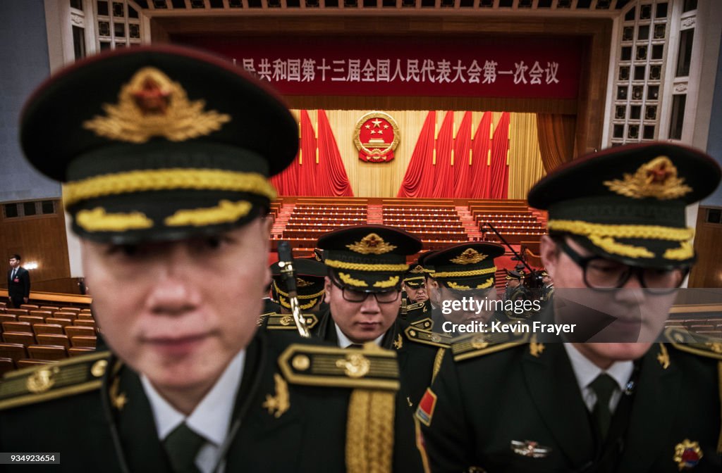 China's National People's Congress (NPC) - Closing Ceremony