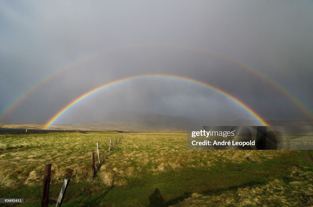 Double Rainbow, Iceland