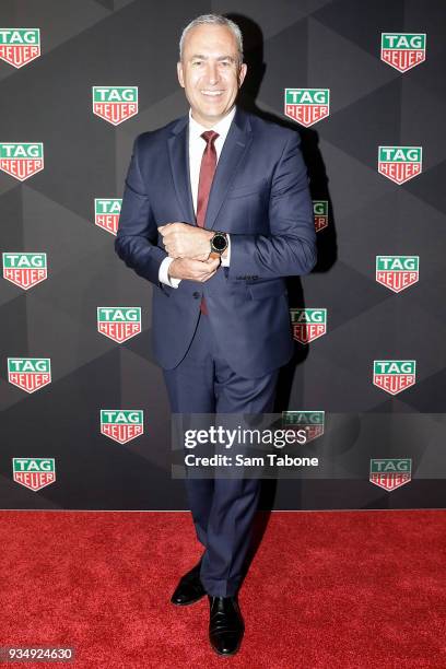 Mark Baretta attends the TAG Heuer Grand Prix Party on March 20, 2018 in Melbourne, Australia.