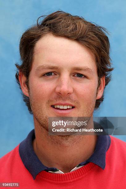 Guillaume Watremez of Belgium poses for a portrait photo during the second round of the European Tour Qualifying School Final Stage at the PGA Golf...