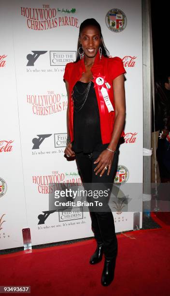 Lisa Leslie attends the 2009 Hollywood Christmas Parade on November 29, 2009 in Hollywood, California.