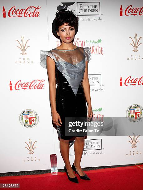 Katerina Graham attends the 2009 Hollywood Christmas Parade on November 29, 2009 in Hollywood, California.