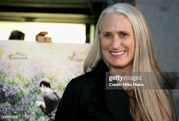 Director Jane Campion arrives for the Australian Premiere of 'Bright Star' at Dendy Opera Quays on November 30, 2009 in Sydney, Australia.