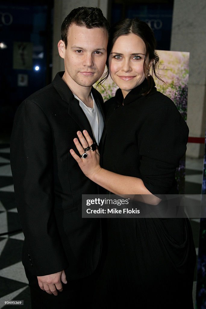 Jamie Croft Actress Saskia Burmeister and Jamie Croft arrive for the Australian ...