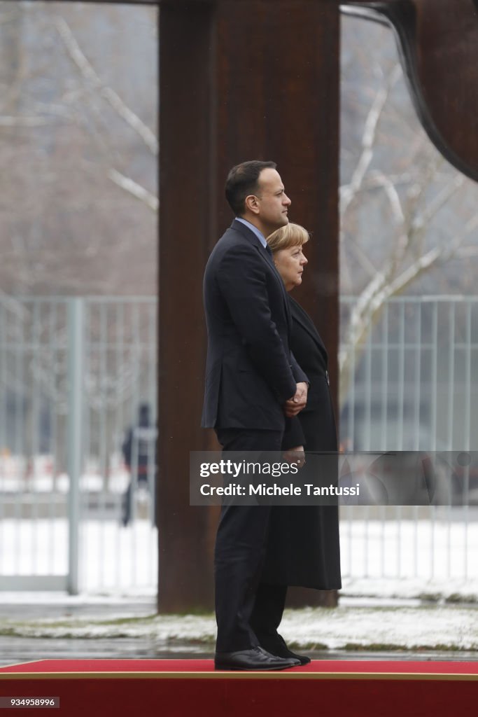 Irish Prime Minister Varadkar In Berlin