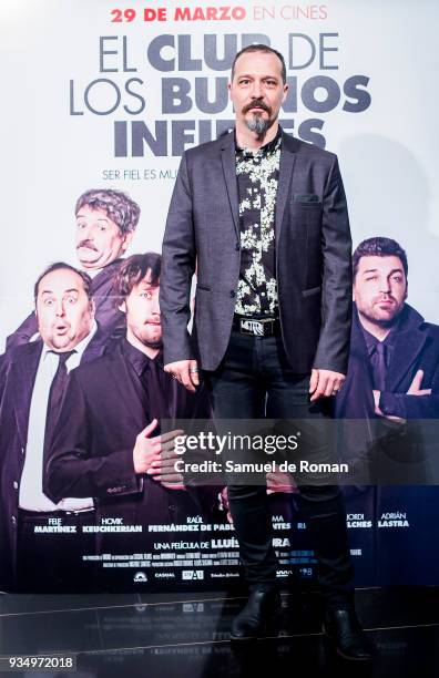 Fele Martinez attends âEl Club De Los Buenos Infieles' Madrid Photocall on March 20, 2018 in Madrid, Spain.