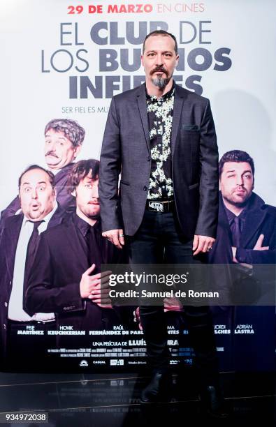 Fele Martinez attends âEl Club De Los Buenos Infieles' Madrid Photocall on March 20, 2018 in Madrid, Spain.