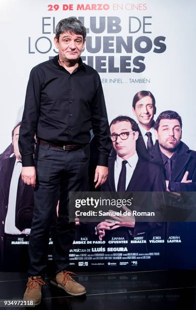 Albert Ribalta attends âEl Club De Los Buenos Infieles' Madrid Photocall on March 20, 2018 in Madrid, Spain.