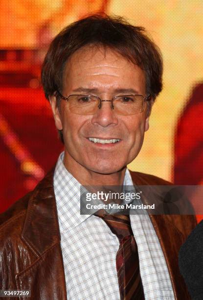 Cliff Richard attends DVD signing at HMV Oxford Street on November 30, 2009 in London, England.
