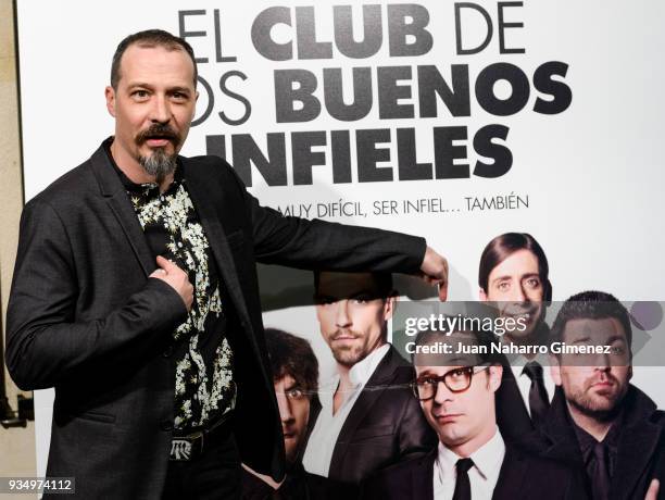 Fele Martinez attends 'El Club De Los Buenos Infieles' photocall at Palacio de la Prensa Cinema on March 20, 2018 in Madrid, Spain.