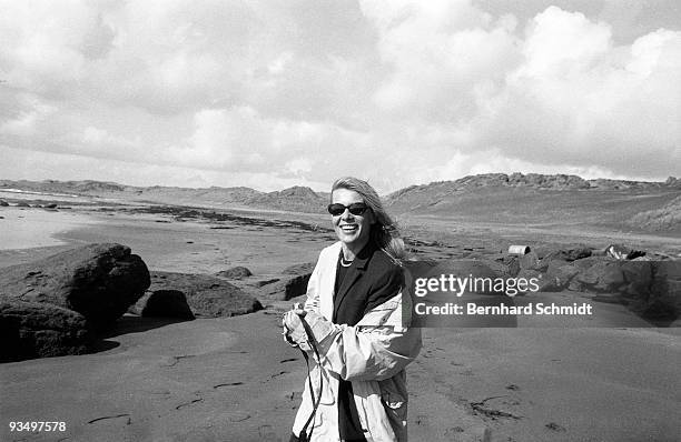 May 2003: Actress Barbara Rudnik is seen during a visit to Ireland due to a friends wedding in May 2003.