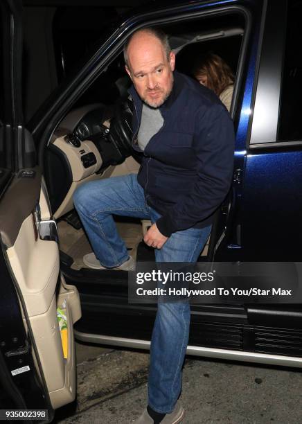 Rich Eisen is seen on March 19, 2018 in Los Angeles, California.