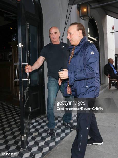 Tommy Mottola is seen on March 19, 2018 in Los Angeles, California.