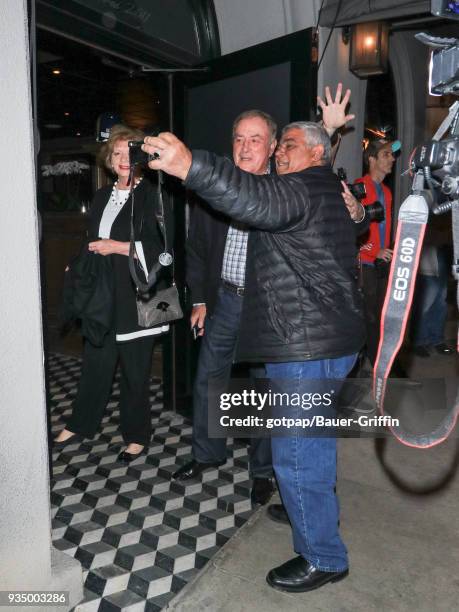 Al Michaels is seen on March 19, 2018 in Los Angeles, California.