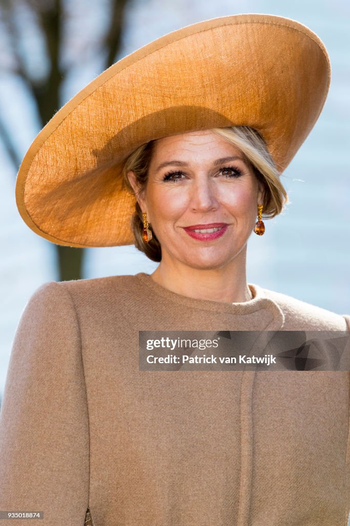 King Abdullah II Of Jordan And Queen Rania Of Jordan On Official Visit In The Hague : Day One