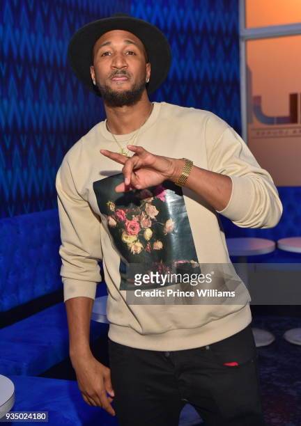 Tabius Tate attends "Love & Hip Hop" Season 7 Viewing Party at M Bar on March 19, 2018 in Atlanta, Georgia.