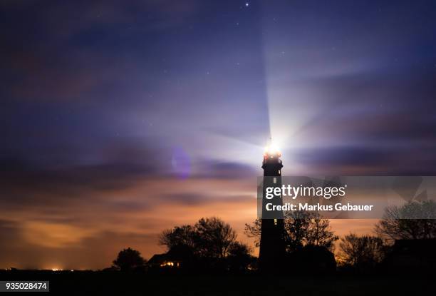 flügge lighthouse - fehmarn fotografías e imágenes de stock