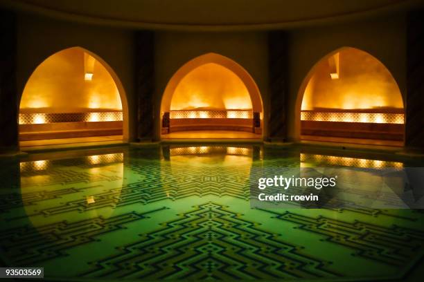 soothing hammam - casablanca photos et images de collection