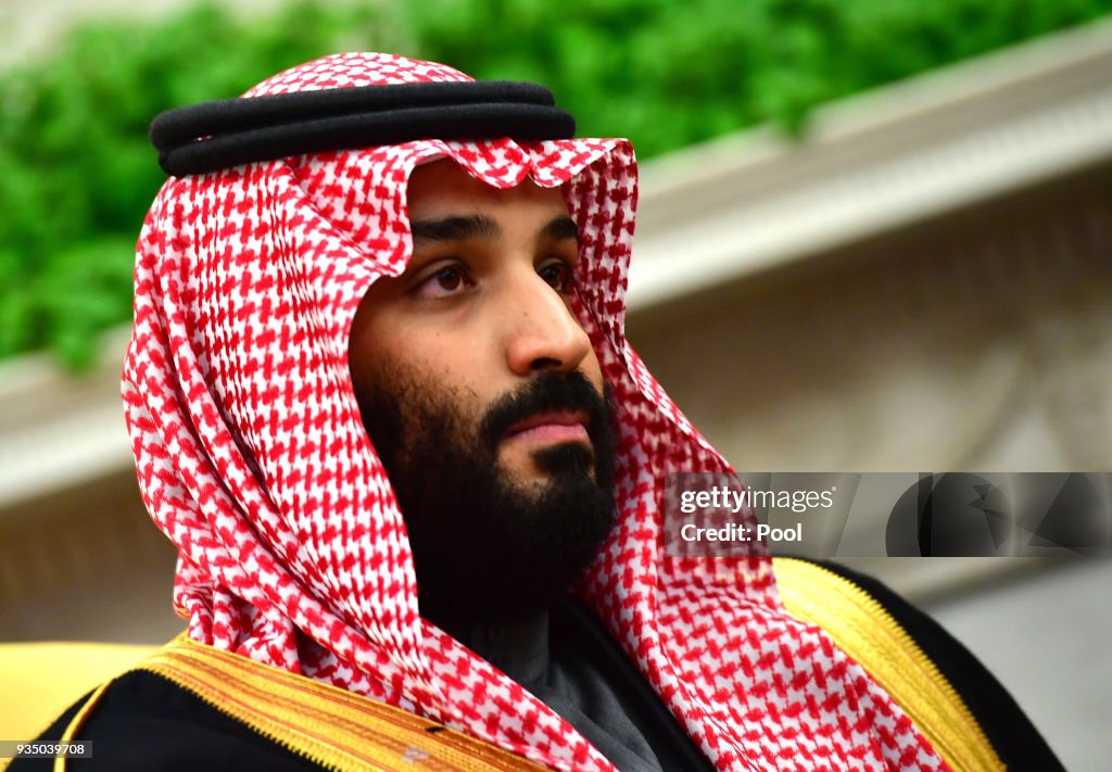 President Trump Hosts Crown Prince Mohammad Bin Salman Of Saudi Arabia To White House