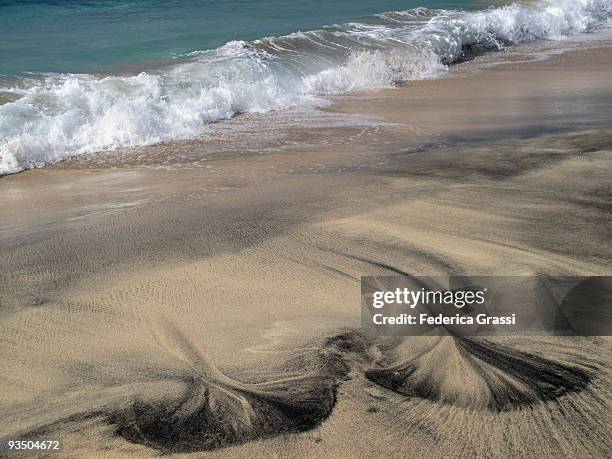sand patterns - sal stock pictures, royalty-free photos & images