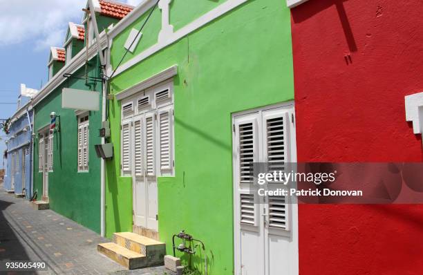 historic willemstad, curacao - willemstad stock pictures, royalty-free photos & images