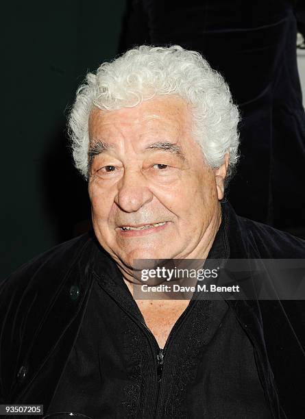 Antonio Carluccio attends The Warrior Programme 2nd Anniversary Gala Dinner, at the Royal Hospital Chelsea on November 30, 2009 in London, England.