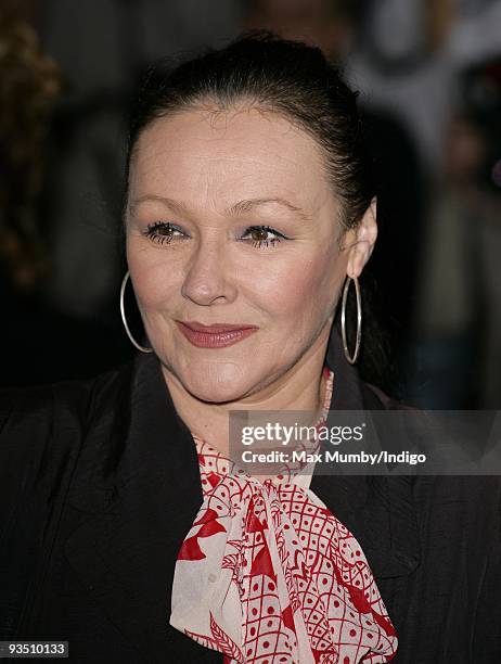 Frances Barber attends the London Evening Standard Theatre Awards at the Royal Opera House on November 23, 2009 in London, England.