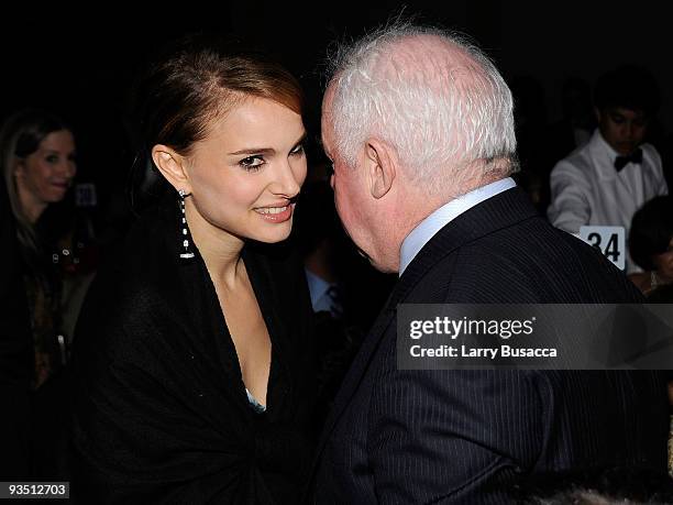 Actress Natalie portman and director Jim Sheridan attend IFP's 19th Annual Gotham Independent Film Awards at Cipriani, Wall Street on November 30,...