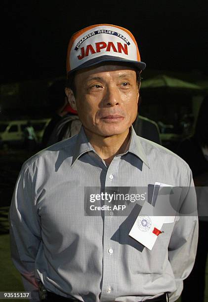 This photo taken on August 21, 2009 shows Makoto Saito, Japan's de facto envoy to Taiwan, appearing in Taiwan's northern Taoyuan airport. Saito, the...