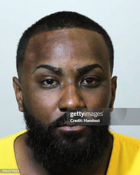 In this handout photo provided by the Seminole County Sheriffs Office, Nick Gordon is seen in a police booking photo after his arrest on charges of...