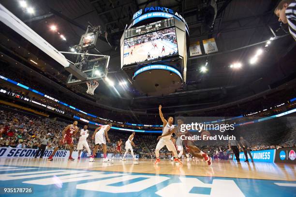 Playoffs: Alabama Collin Sexton in action vs Virginia Tech Justin Robinson at PPG Paints Arena. Pittsburgh, PA 3/15/2018 CREDIT: Fred Vuich