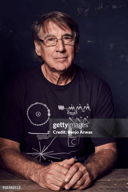 Jon Lomberg of PBS's 'The Farthest - Voyager in Space' poses for a portrait during the 2017 Summer Television Critics Association Press Tour at The...