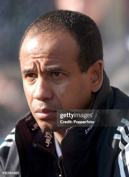 Fulham manager Jean Tigana during the FA Barclaycard Premiership match between Fulham and Southampton at Loftus Road in London on March 15, 2003.