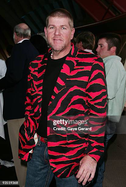 Golfer John Daly arrives for the Australian Open Gala Cocktail Function at the Sydney Opera House on December 1, 2009 in Sydney, Australia.