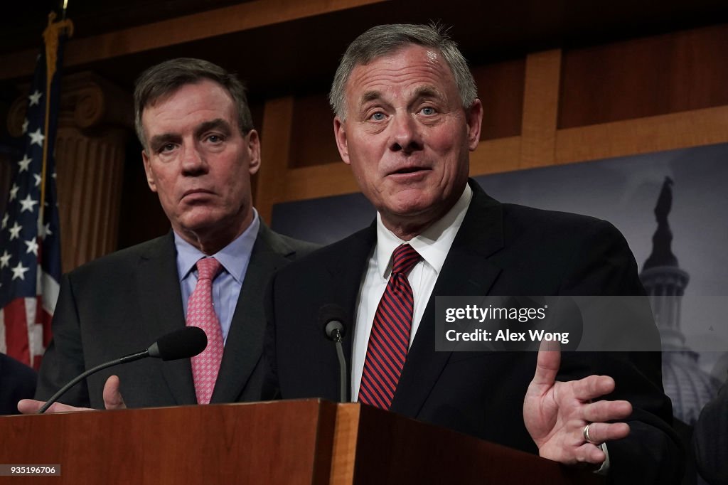 Senate Intelligence Committee Leaders Present Findings On Threats To Election Infrastructure