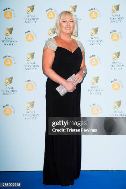 Sue Cleaver attends the RTS Programme Awards held at The Grosvenor House Hotel on March 20, 2018 in London, England.
