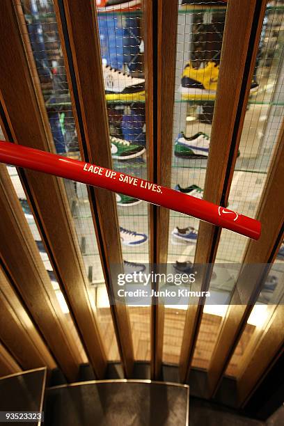 Banister is seen at the NikeTown Tokyo on December 1, 2009 in Tokyo, Japan. Japan National Team football player Tulio Marcus Tanaka is announced an...