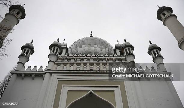 The Ahmadiyya Mosque in seen on December 1, 2009 in the German capital Berlin. A decision by Swiss voters to ban the building of minarets drew...