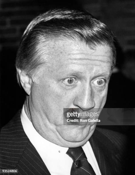 Businessman George Steinbrenner attends the book party for Sidney Zion "The Autobiography of Roy Cohn" on March 21, 1988 at the Telephone Bar and...