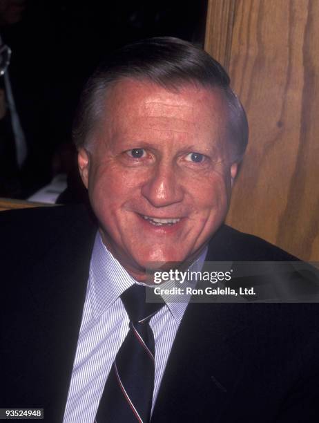 Businessman George Steinbrenner attends Ellis Island Medals of Honor Awards on April 25, 1992 at Ellis Island in New York City.